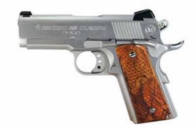 American Classic Amigo 1911 Officer's 45 ACP 3.5" Barrel 7 Round Duotone Semi Automatic Pistol ACA45DT